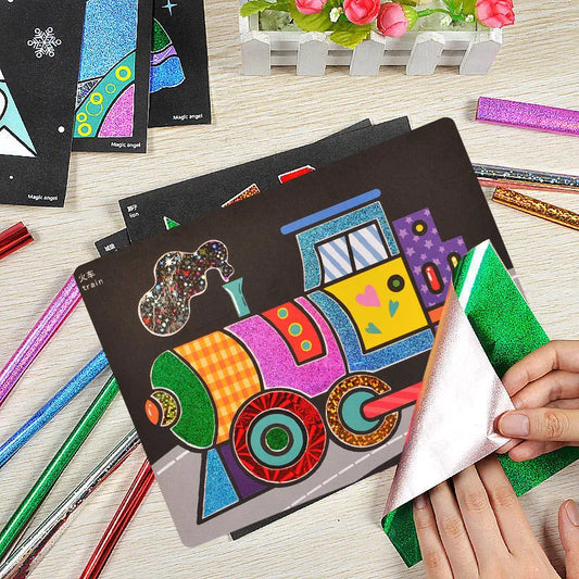 Creatoys Magic Transfer Painting Kit Educativo Bambini Creativo